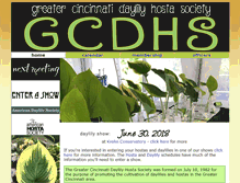 Tablet Screenshot of gcdhs.org
